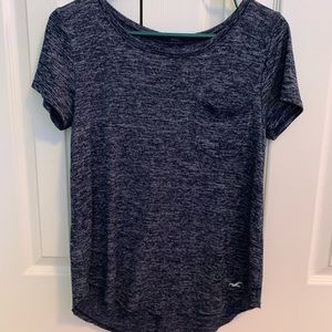 blue hollister top